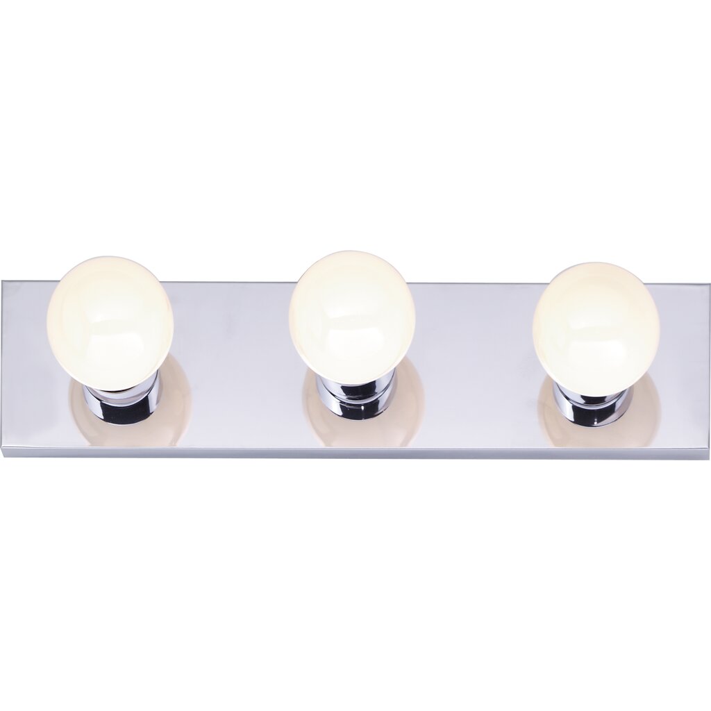 Satco 60-6112 Fixture 3 Light - 18 in. Vanity Strip Color retail