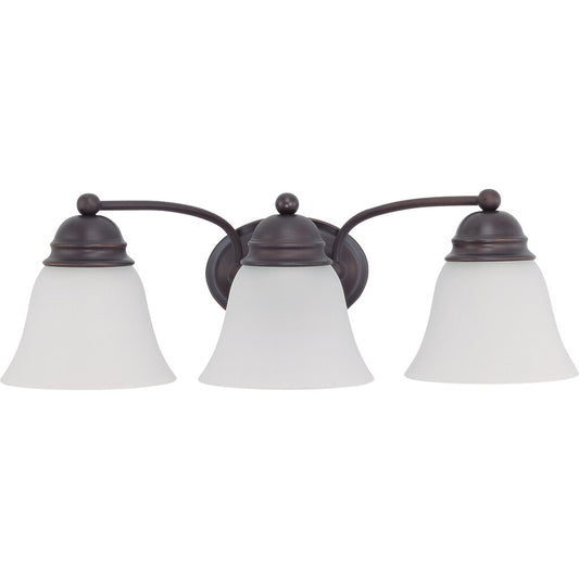 Satco 60-6087 Fixture Empire - 3 Light 21 in. Vanity with Frosted