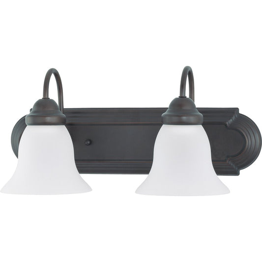 Satco 60-6082 Fixture Ballerina - 2 Light 18 in. Vanity with Frosted