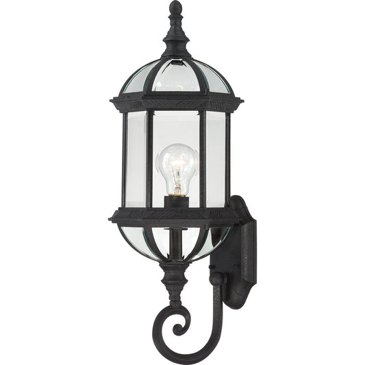 Satco 60-3499 Fixture Boxwood - 1 Light 22 in. Outdoor Wall with Clear