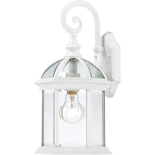 Satco 60-3494 Fixture Boxwood - 1 Light 15 in. Outdoor Wall with Clear