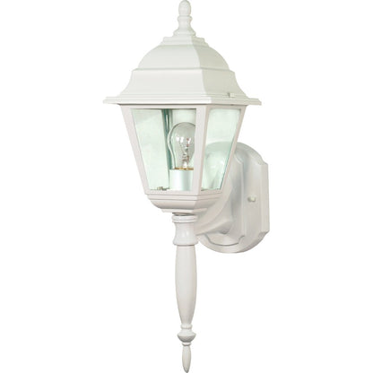 Satco 60-3453 Fixture Briton - 1 Light 18 in. Wall Lantern with Clear