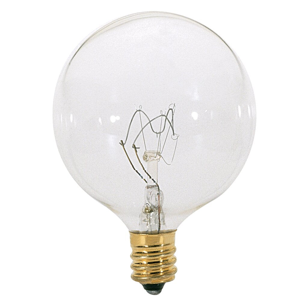 SATCO S3726 15W G16.5 Incandescent Light Bulb