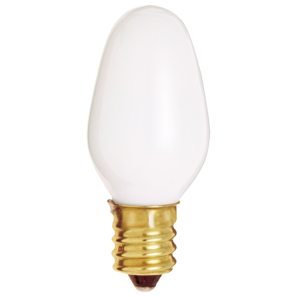 SATCO S4726 7W C7 Incandescent Light Bulb