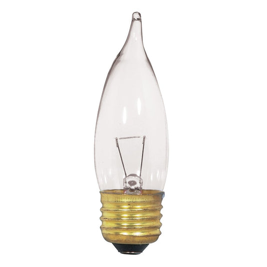 SATCO S3869 25W CA10 Incandescent Light Bulb