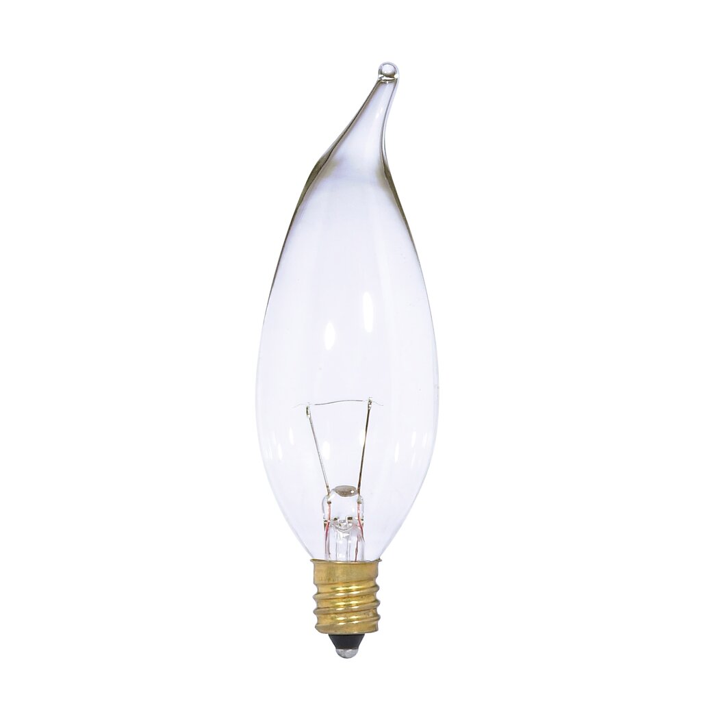SATCO S3866 7W CA10 Incandescent Light Bulb