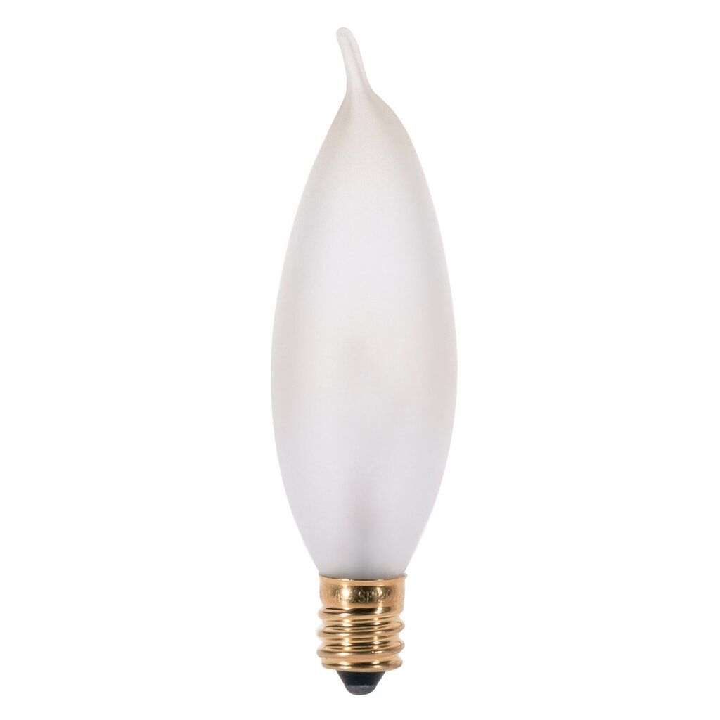 Satco S3778 25W CA8 Warm White Incandescent Light Bulb