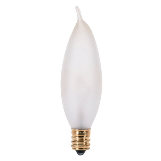 SATCO S3777 15W CA8 Incandescent Light Bulb