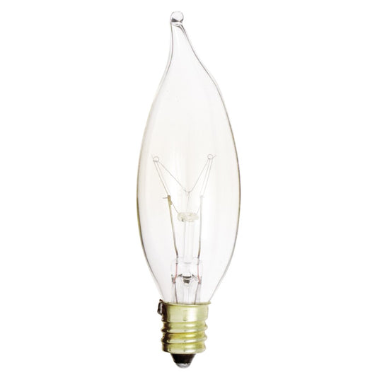 SATCO S3773 15W CA8 Incandescent Light Bulb