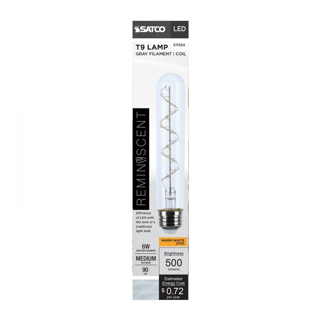 Satco S11524 6W T9 LED Light Bulb