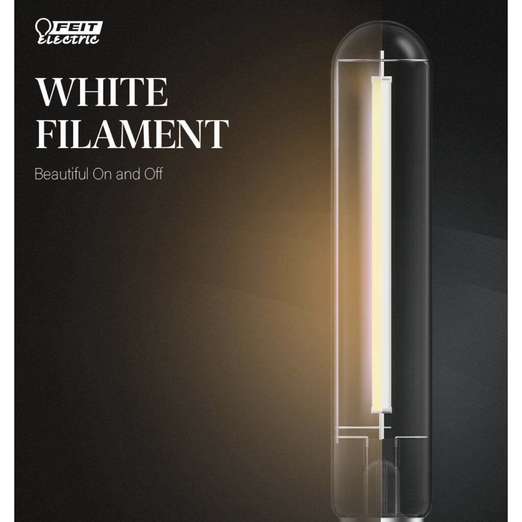 Feit Electric T10L60CL927CAWFHDRP4 8.8W T10 Soft White LED Light Bulb