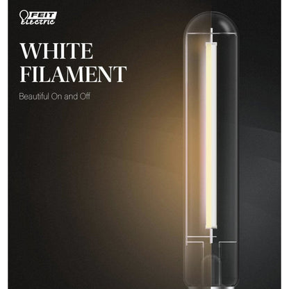 Feit Electric T10L60CL927CAWFHDRP4 8.8W T10 Soft White LED Light Bulb