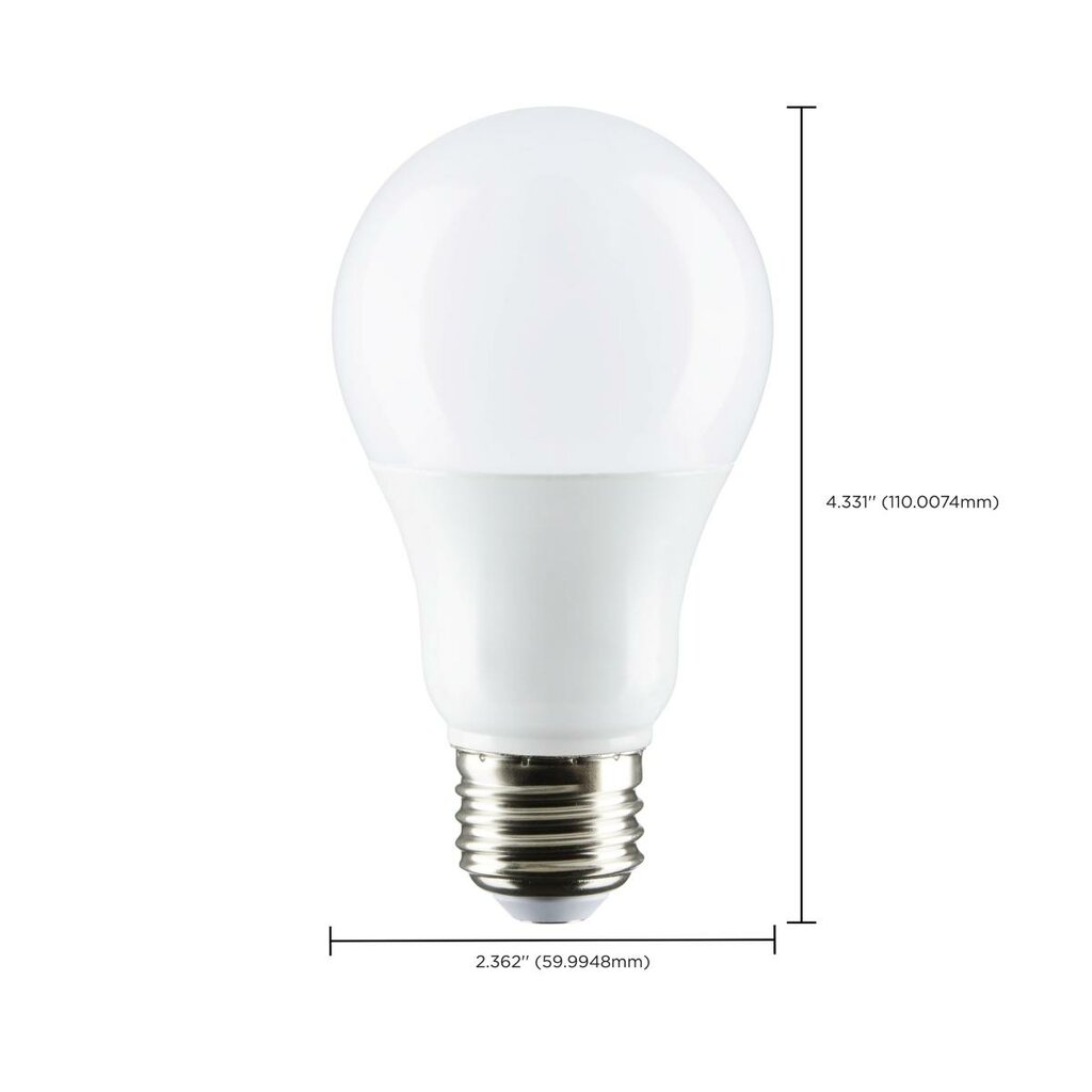 Satco S29838 9.8W A19 Cool White LED Light Bulb