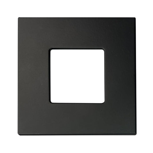 Luxrite LR23779 LED Fixture /MINI6/5CCT/SQ/TRIM/BK 6" Black Trim