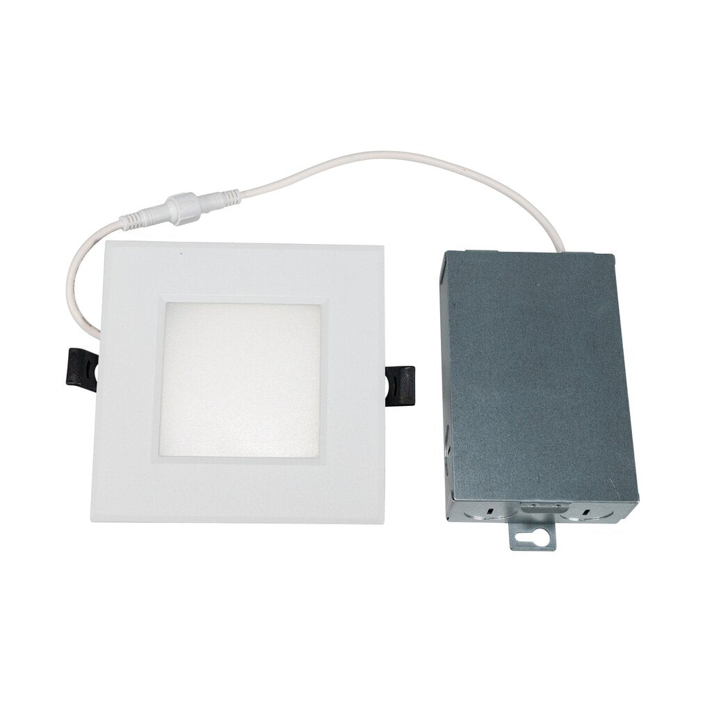 Topaz RDL6-SQ-9W-CS 9W LED Canless Dimmable Fixture RDL6-SQ--CS 6" SQ