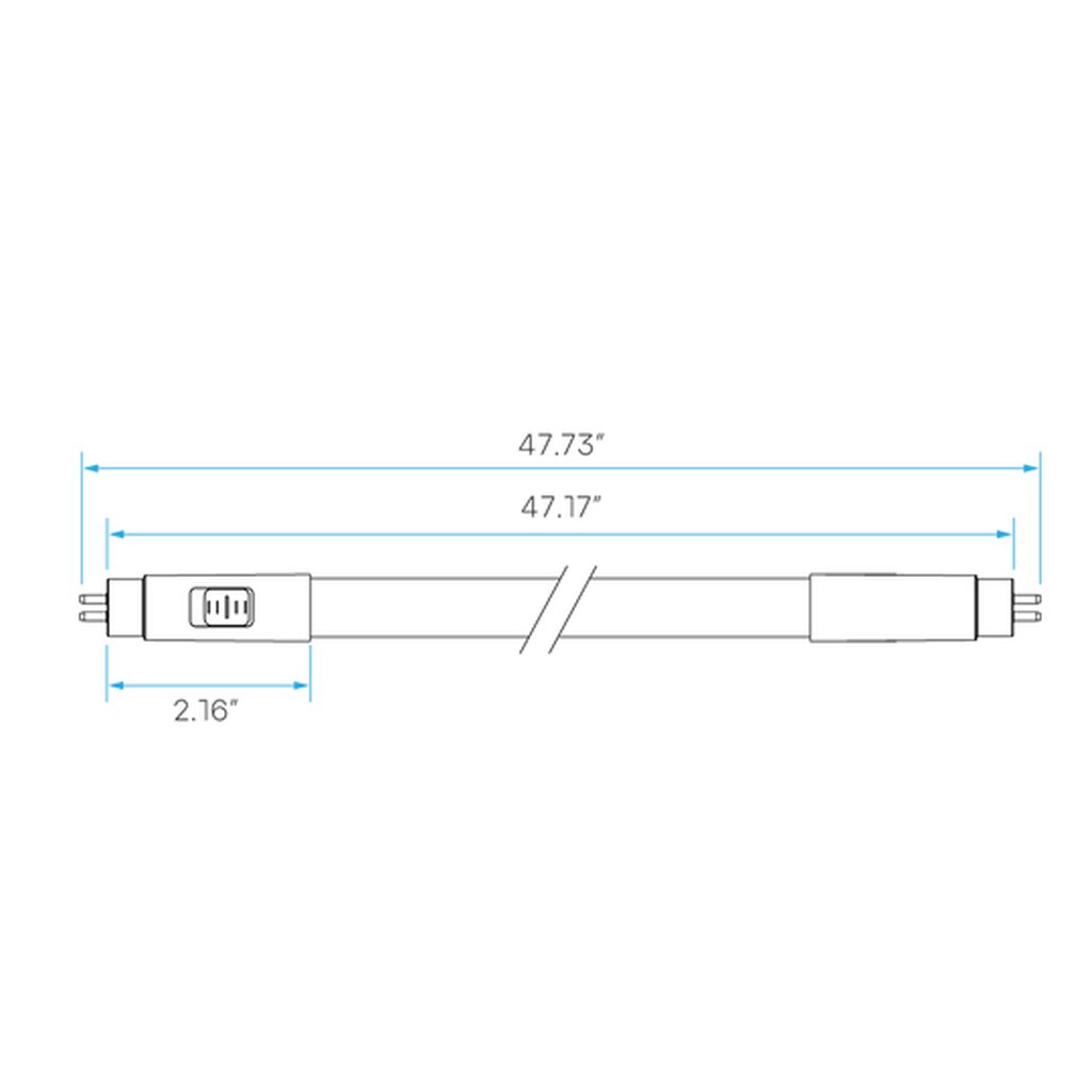 Luxrite LR34244 13W T8 CCT LED Light Bulb