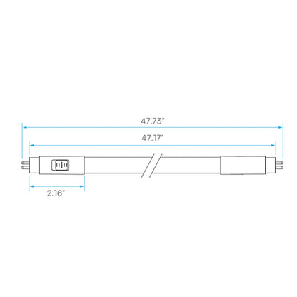 Luxrite LR34244 13W T8 CCT LED Light Bulb