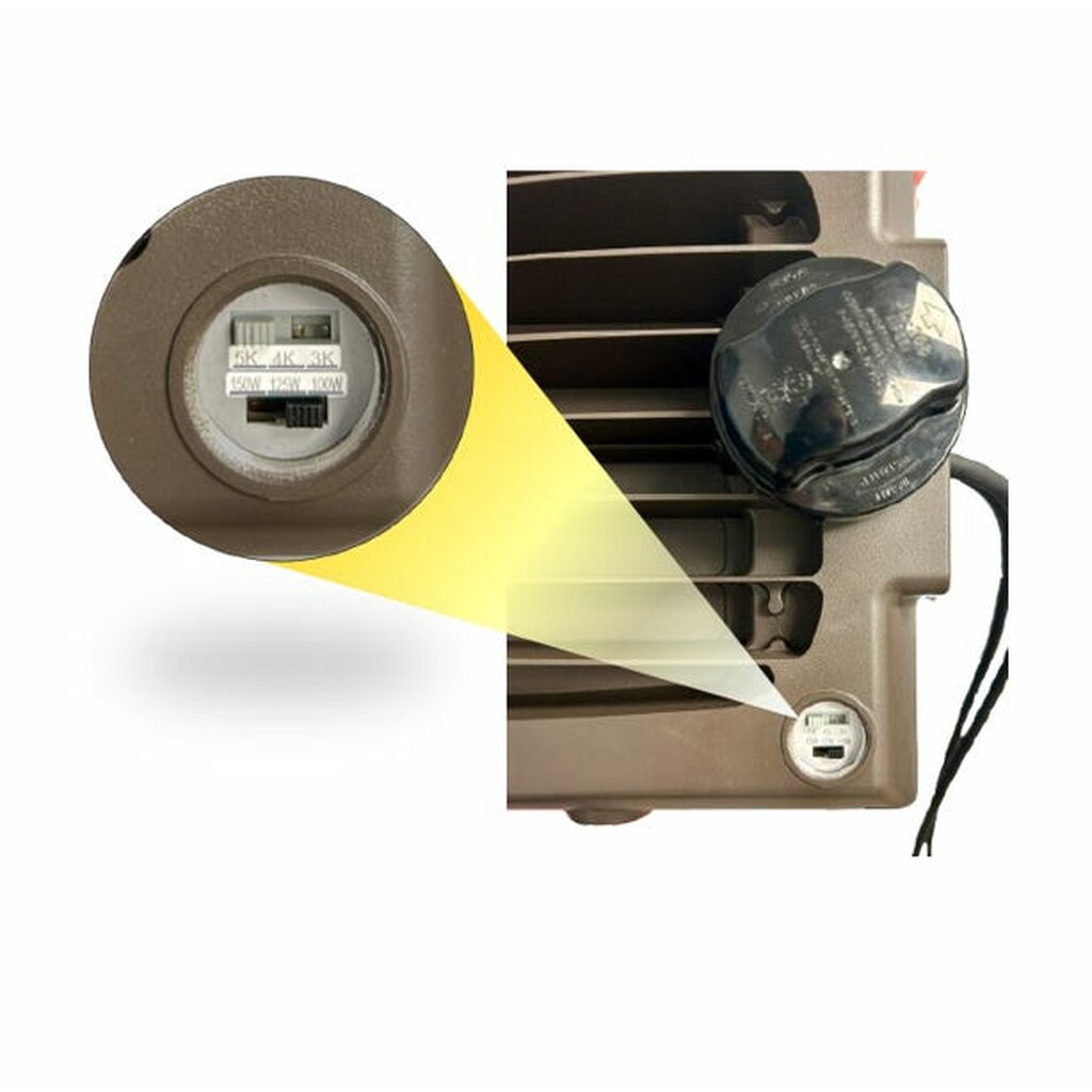 Halco 22909 Floodlight Fixture LED Sektor Bronze with Lens Shift
