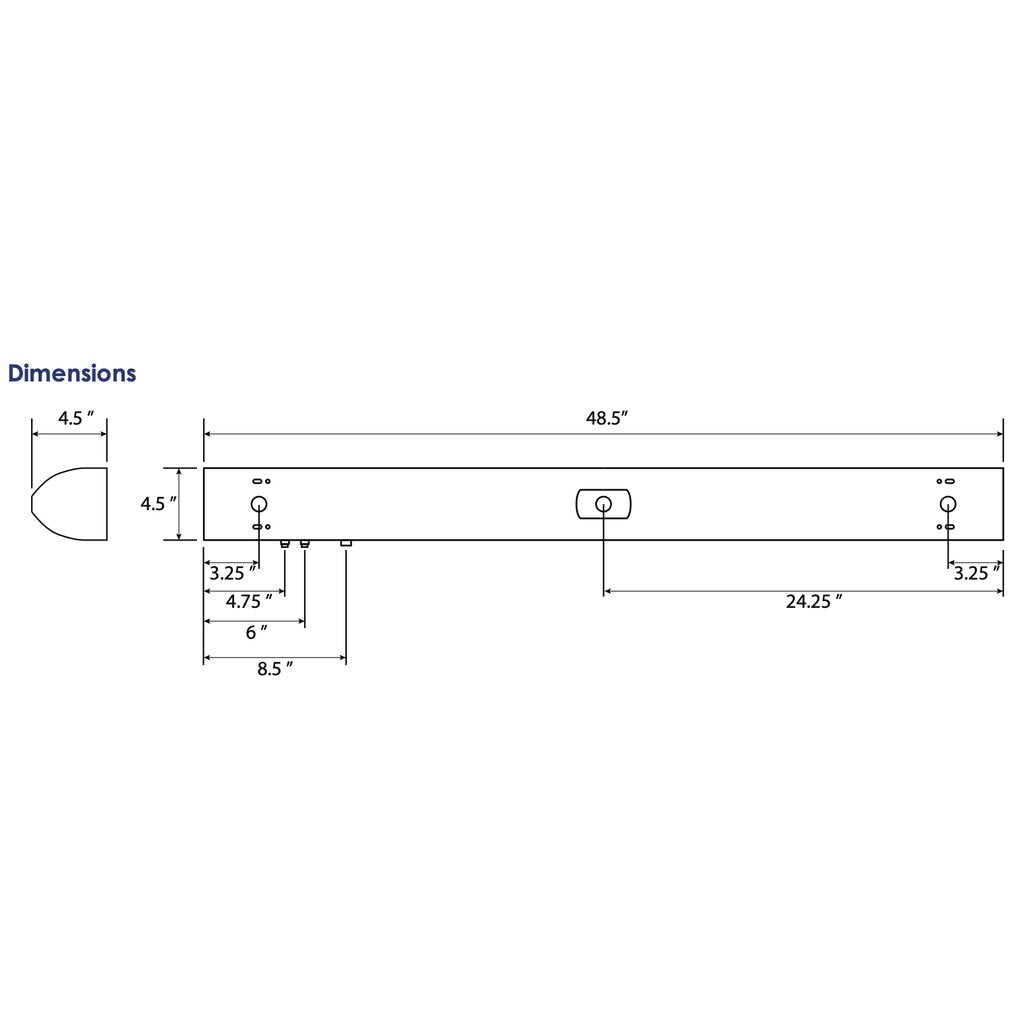 Energetic Lighting E2BL2040D-840 58W LED Dimmable Fixture E2BL Patient