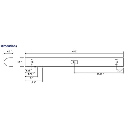 Energetic Lighting E2BL2040D-840 58W LED Dimmable Fixture E2BL Patient