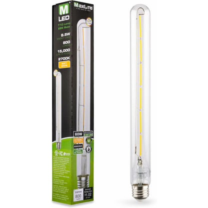 MaxLite 103222 8.5W T10 Warm White LED Light Bulb