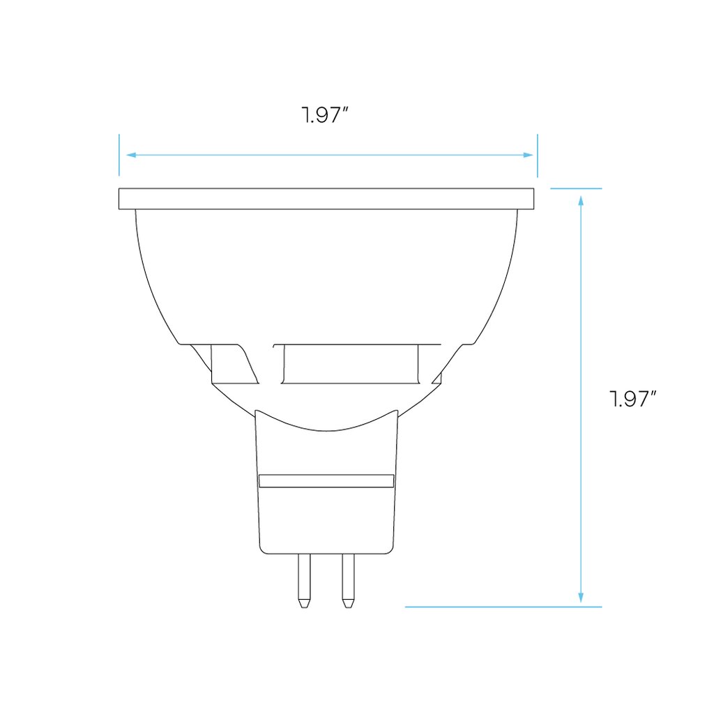 Luxrite LR21407 6.5W MR16 LED Light Bulb