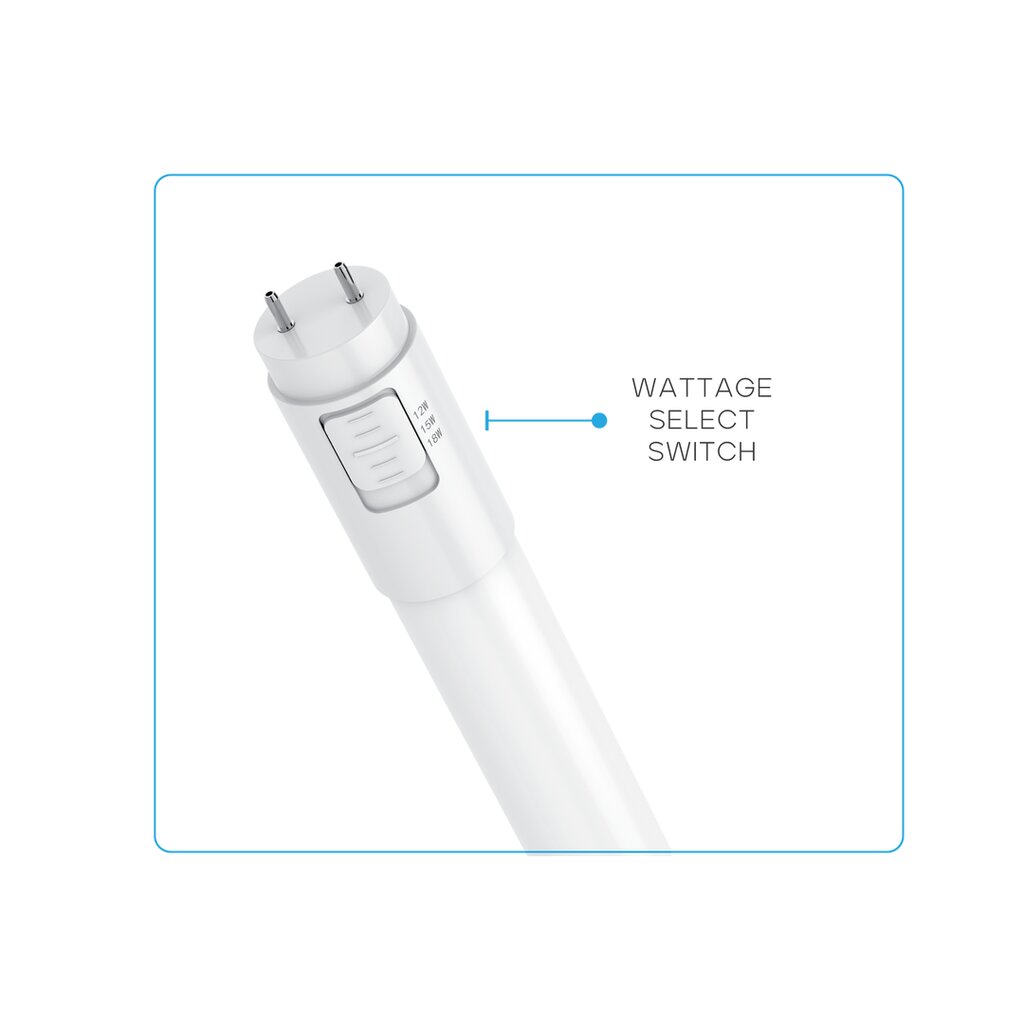 Luxrite LR34246 12W/15W/18W T8 LED Light Bulb