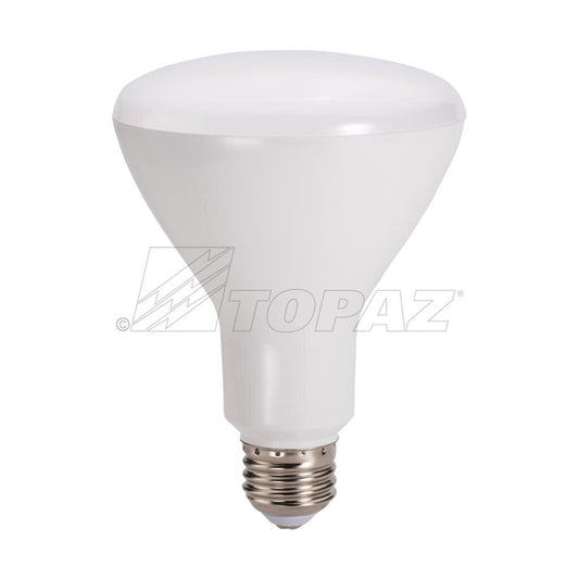6 pack - Topaz LBR30-8W-827-D 8W BR30 LED Light Bulb