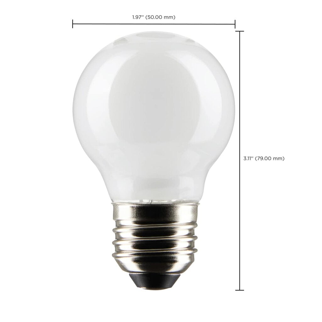Satco S21816 4.5W G16.5 Warm White LED Light Bulb