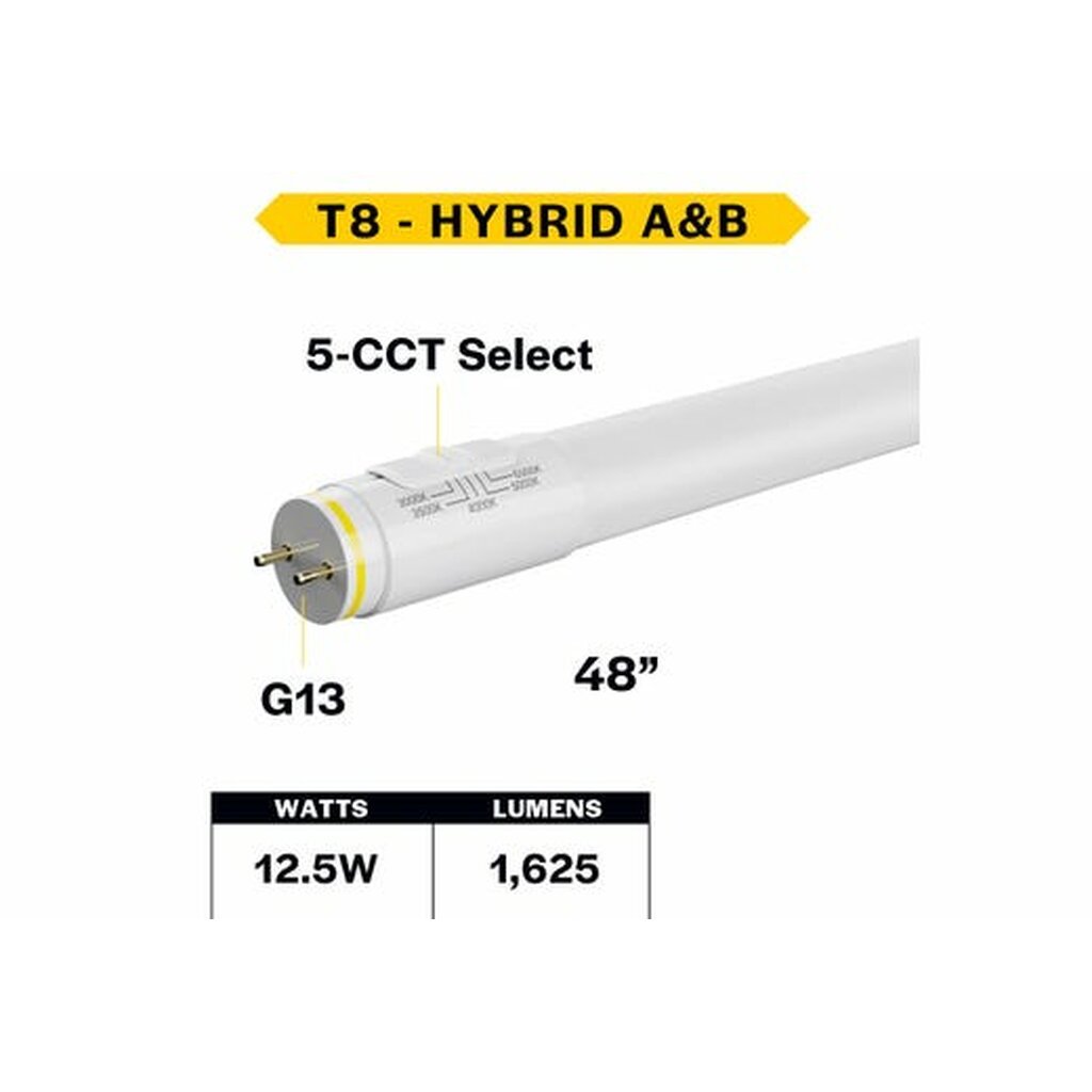 Halco 87302 12.5W T8 CCT LED Light Bulb