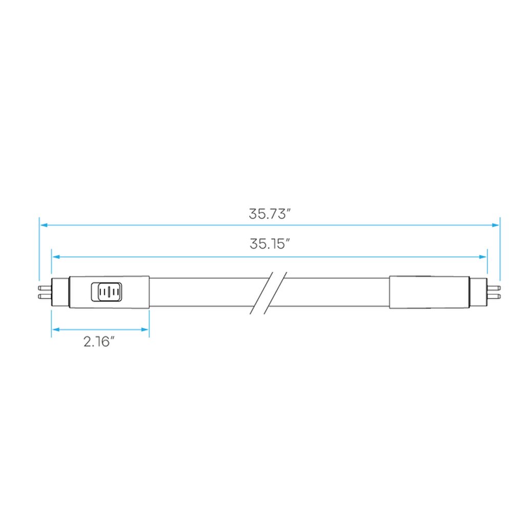Luxrite LR34243 12W T8 LED Light Bulb