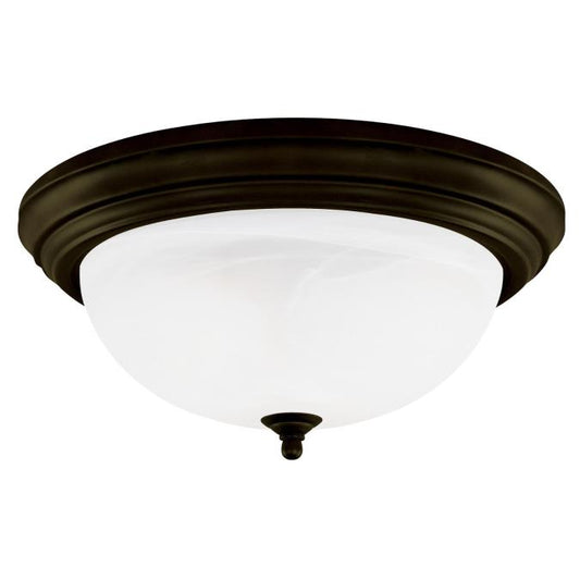 Westinghouse 6429200 Close-to-ceiling Fixture 3 Light Flush Oil Rubbed