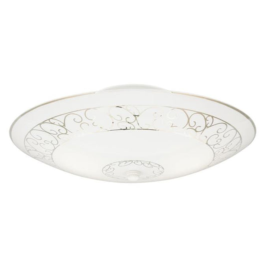 Westinghouse 6620600 Close-to-ceiling Fixture 2 Light Semi-Flush White