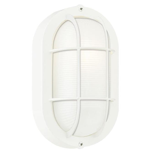Westinghouse 6783500 Wall Pack Fixture 1 Light Wall White Finish with