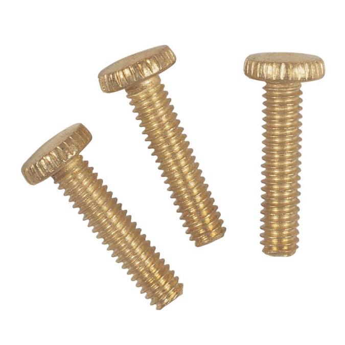 Westinghouse 7063200 LAMP ACCESSORY 3 Knurled Head Steel Screws