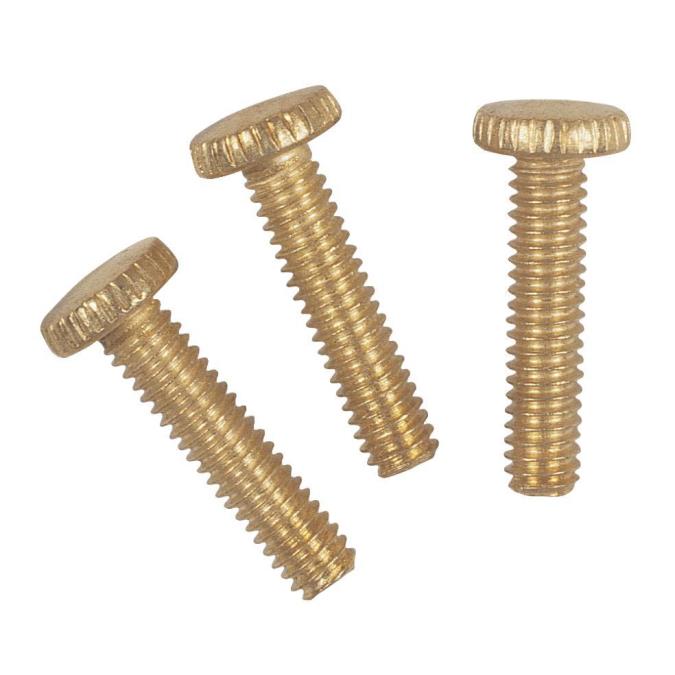 Westinghouse 7063400 LAMP ACCESSORY 3 Knurled Head Steel Screws