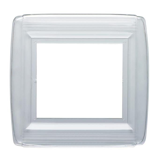 Westinghouse 7499900 LAMP ACCESSORY Plastic Wall Shield Double Gang