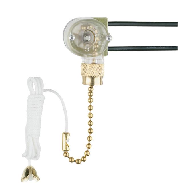 Westinghouse 7702300 ACCESSORY-OTHER Fan Light Switch with Polished