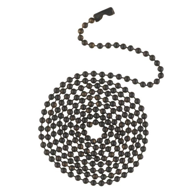 Westinghouse 7705400 3 Ft. Beaded Chain with Connector Oil Rubbed