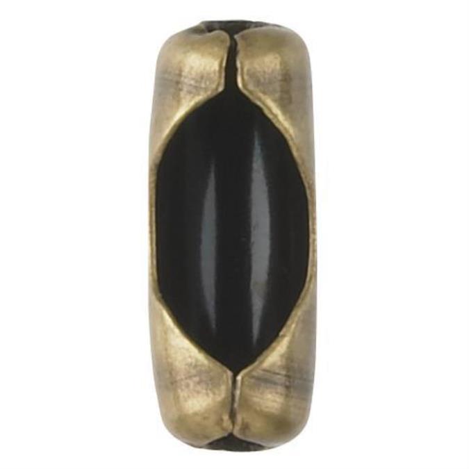 Westinghouse 7706600 Six Beaded Chain Connectors Antique Brass Finish