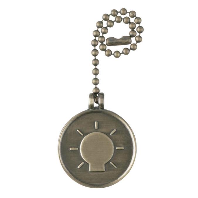 Westinghouse 7722000 Light Bulb Coin Antique Brass Finish Chain